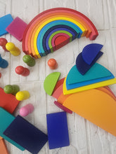 Rainbow building blocks